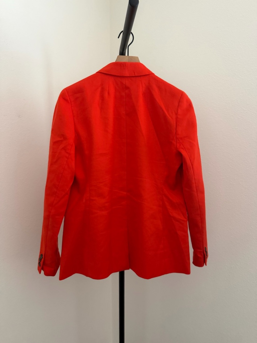 J. Crew parke vivid red-orange blazer size 8 - Picture 7 of 7